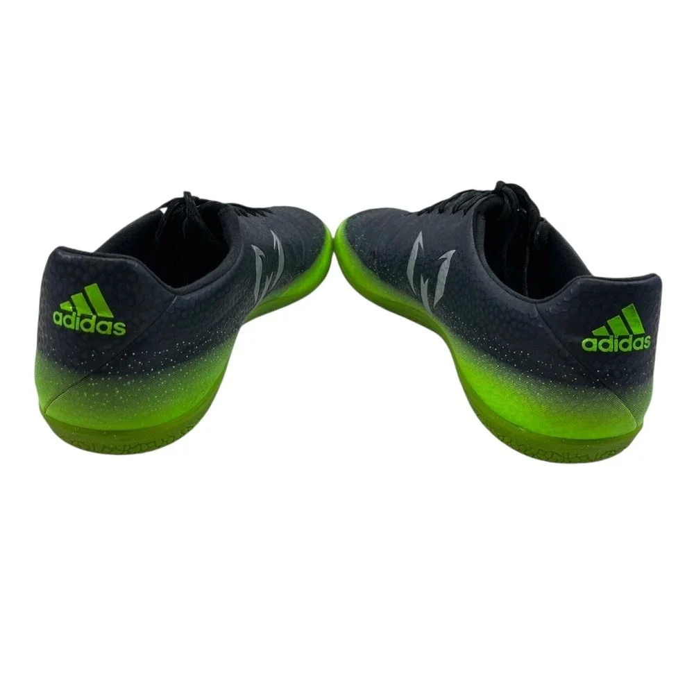 Adidas‎ Messi 16.3 Mens Size 11 Indoor Soccer Cleats Black Green Comfort Shoes